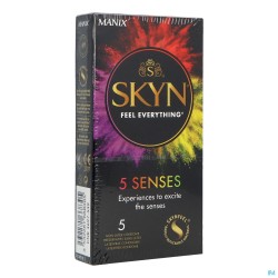 Manix Skyn 5 Senses Condoms 5