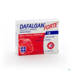 Dafalgan Forte Droog 1g Tabl 16