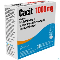 Cacit 1000 Bruistabletten Tube 30x1000mg