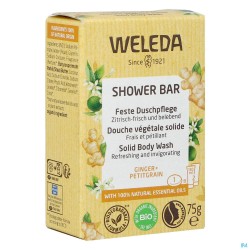 Weleda Shower Bar Gember + Petit Grain 75g