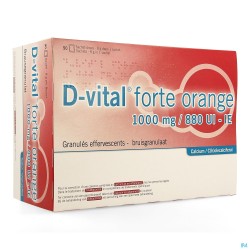 D-vital Forte Sinaas 1000mg/880ie Zakjes 90