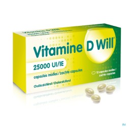 Vitamine D Will 25000ie...