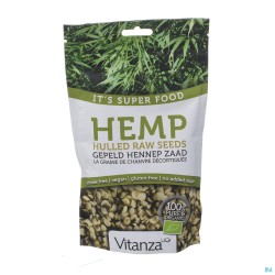 Vitanza Hq Superfood Hemp Raw Seeds Bio 200g