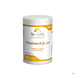 Vitamines K2 D3 1000 Be...