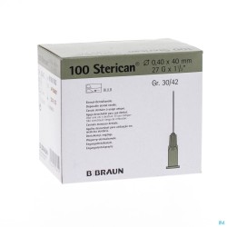 Sterican Aiguille 27g 1/2...