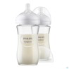 Philips Avent Natural 3.0 Zuigfles Glas Duo2x240ml