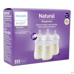 Philips Avent Natural 3.0 Zuigfles Trio 3x260ml