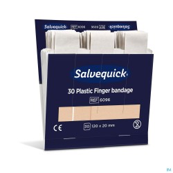 Salvequick Lange Vingerpleister Plastiek 6096