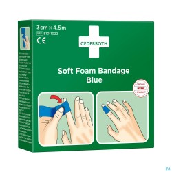 Cederroth Soft Foam Blauw 3cmx4,5m 51011022