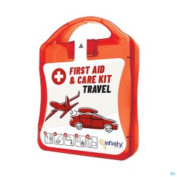 First Aid Travel Kit Red...