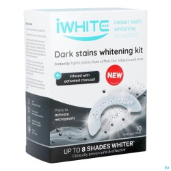 Iwhite Dark Stains White.kit Embout.buccaux 10 Nf