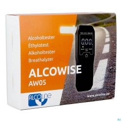 Alcowise Ethylotest + 3 Embouts Buccaux Aw05