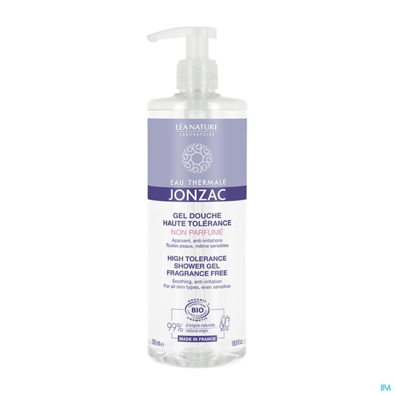 Jonzac Reactive Gel Douche N/parf Bio 500ml