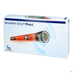 Novopen Echo Plus Rood Injectiepen Insuline