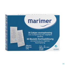 Marimer Zoutoplossing Dag.spoeling Zakje 30x2,84g