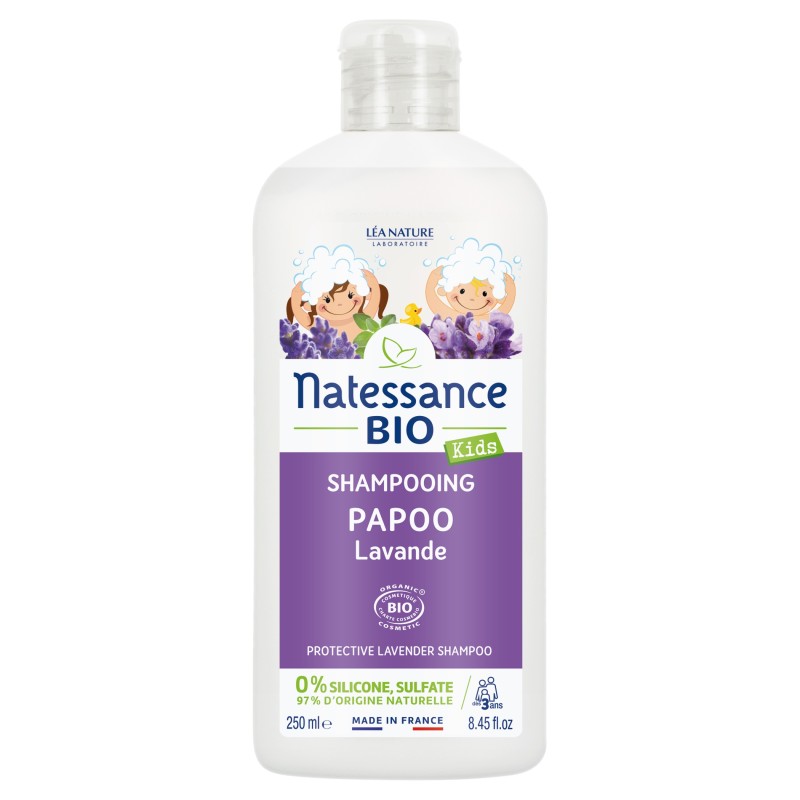 Natessance Shampooing Protect. Papoo Lavande 250ml